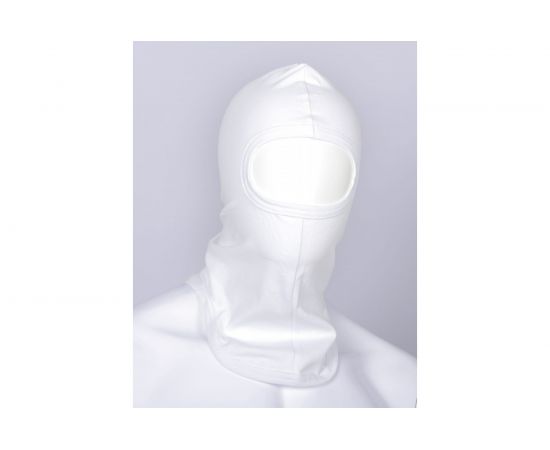 Подшлемник Факел закрытое лицо, кулирка/лайкра, белый 87477497 – изображение 2