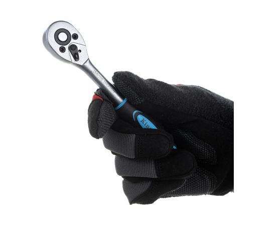 Набор головок с трещоткой и удлинителем в пластиковом держателе KINGTUL 13пр. 1/4" 10050 KT413 – изображение 3