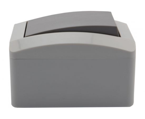 Проходной накладной выключатель KRANZ IP54 серый KR-78-0610 – изображение 3