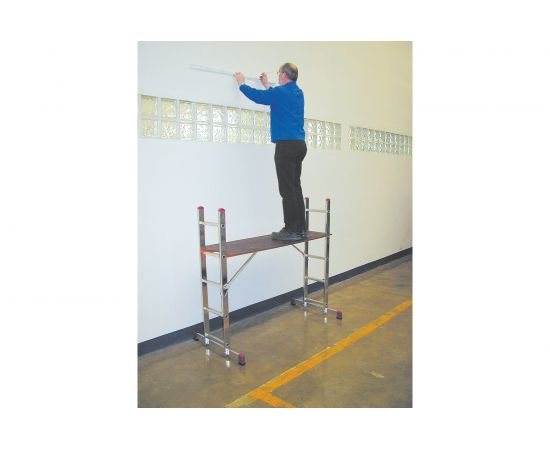 Малые лестничные подмости Krause Corda 2х5, раб. высота 3 м 080028 – изображение 3