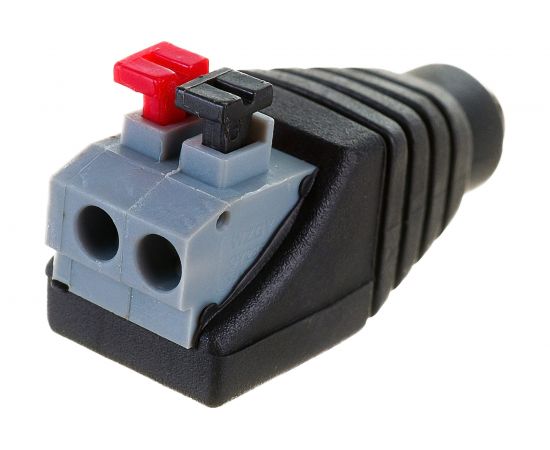 Разъём питания TDM гнездо 2.1x5.5, с быстрозажимной колодкой, индивидуальная упаковка SQ1809-0041 – изображение 3