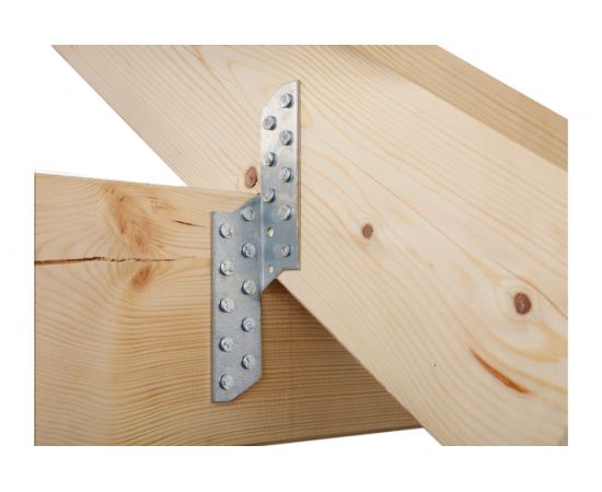 Перфорированный держатель балки GAH ALBERTS 32х32х170х2 мм 330958 – изображение 3