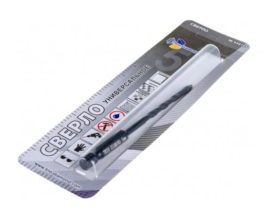 Сверло универсальное 5 мм TRIO-DIAMOND 430105 – изображение 3