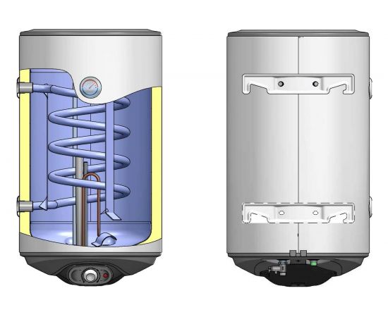 Комбинированный настенный бойлер Parpol MSH 80 с теплообменником и эл. тэном 701080 – изображение 4