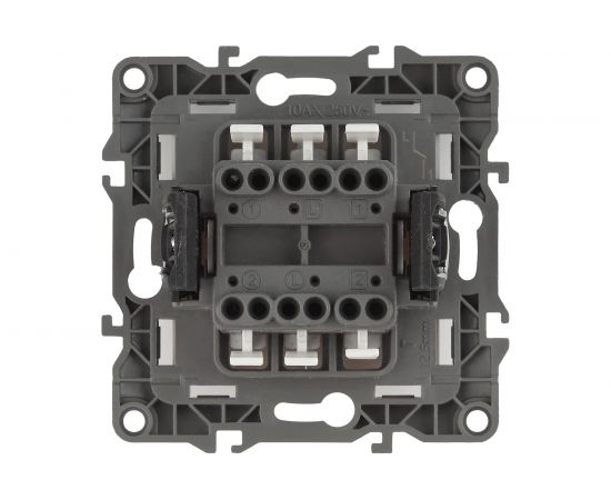 Двойной выключатель ЭРА 12-1104-02 10АХ-250В, IP20, слоновая кость Б0014646 – изображение 4
