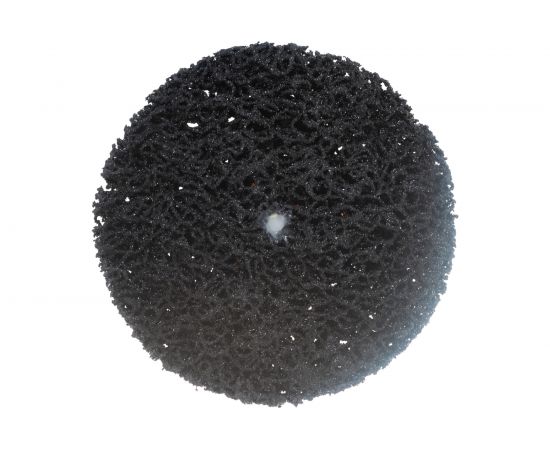 Круг для снятия ржавчины на шпинделе чёрный (6х100 мм) Русский Мастер РМ-52206 – изображение 4