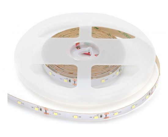 Светодиодная лента Apeyron 12В, 8Вт/м, smd2835, 60д/м, IP20, 800Лм/м, ширина подложки 8мм/130 – изображение 4