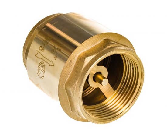 Обратный клапан с латунным сердечником AQUALINK 1 1/4 3957 – изображение 4