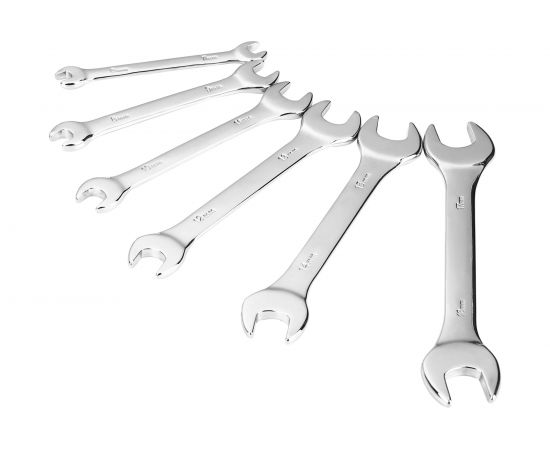 Набор усиленных гаечных рожковых ключей DEKO DKHT06 6 предметов – изображение 5