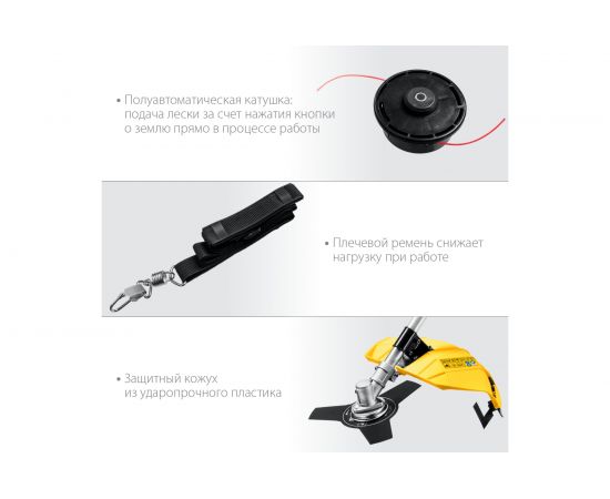 Сетевая коса STEHER 1700 Вт SEB-42-1700 – изображение 5