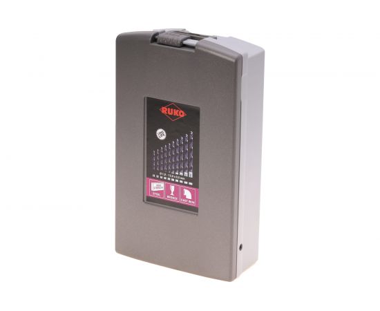 Набор сверл по металлу (25 шт; 1-13 мм; HSSE-Co8 TiALN; DIN 338 тип VA) Ruko 281215EFRO – изображение 5