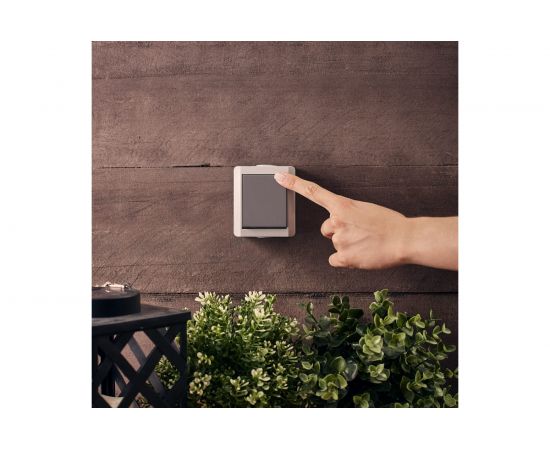 Проходной накладной выключатель KRANZ IP54 серый KR-78-0610 – изображение 5