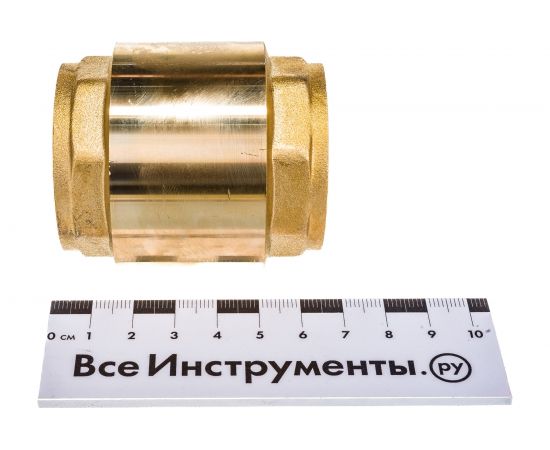 Обратный клапан с латунным сердечником AQUALINK 1 1/4 3957 – изображение 6