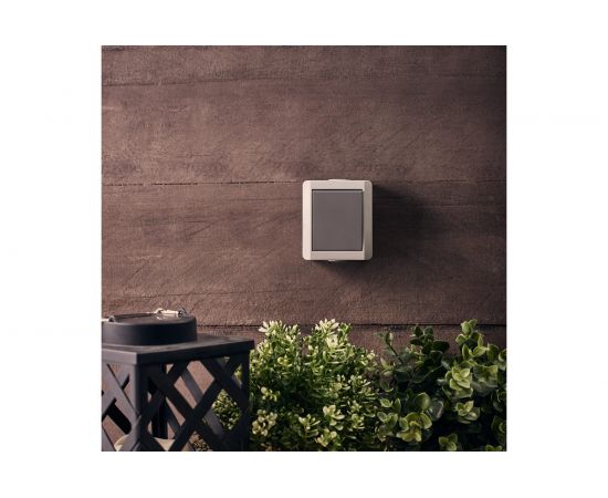 Проходной накладной выключатель KRANZ IP54 серый KR-78-0610 – изображение 6