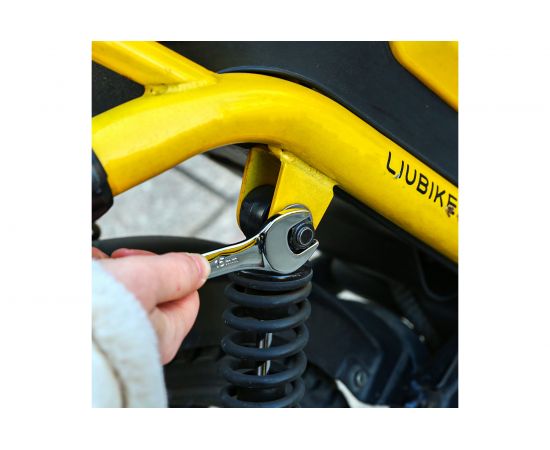 Набор усиленных гаечных рожковых ключей DEKO DKHT06 6 предметов – изображение 6