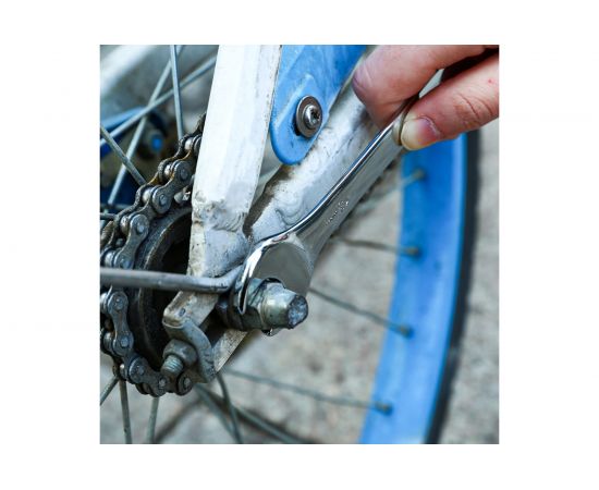 Набор усиленных гаечных рожковых ключей DEKO DKHT06 6 предметов – изображение 7