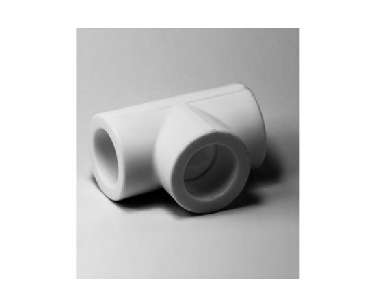 Тройник ООО МультиМирПласт ППР 32 белый ППР ТРК 32 