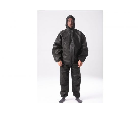 Защитный комбинезон для покоса травы Каспер чёрный, плотность 60 г/м2, размер 4XL/180-188 00003 