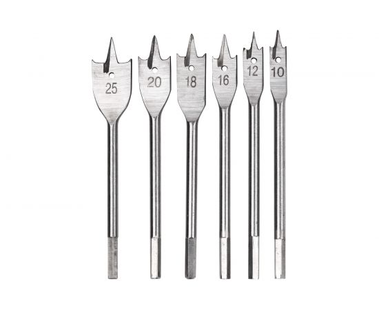 Сверла перовые по дереву (6 шт; 152 мм) FIT IT 36160 