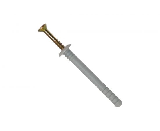Дюбель-гвоздь с бортиком Метизный двор 6x60, 10 шт. 4607173902504 