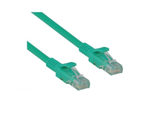 Патч-корд ExeGate UTP-RJ45-RJ45-5e-0,3M-GN, UTP, cat.5e, 0.3м, зеленый 258665 