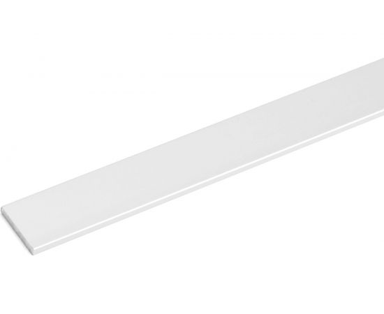 Накладной профиль FERON 12x2мм, алюминиевый, серебро, 2м, CAB285 48116 