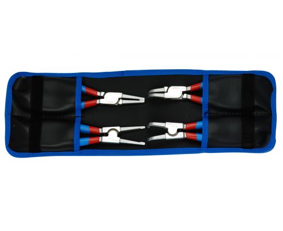 Набор съёмников стопорных колец Unior 220 мм, 40-100 мм, в сумке, 4 предмета 3838909216263 