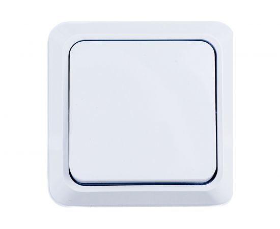 Выключатель Intro 210101 10А, 250В, IP20, ОУ, Quadro, белый 360 Б0027631 