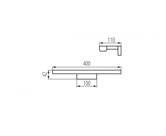 Светодиодный настенный влагозащищенный светильник KANLUX ASTEN LED IP44 8W-NW 26680 – изображение 2