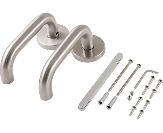 Ручка для противопожарных дверей НОРА-М ПП-01 нержавеющая сталь 18499 – изображение 2