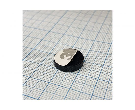 Ферритовые магниты Проф-магнит с клеевой основой набор 15x3 с клеем 20шт – изображение 2