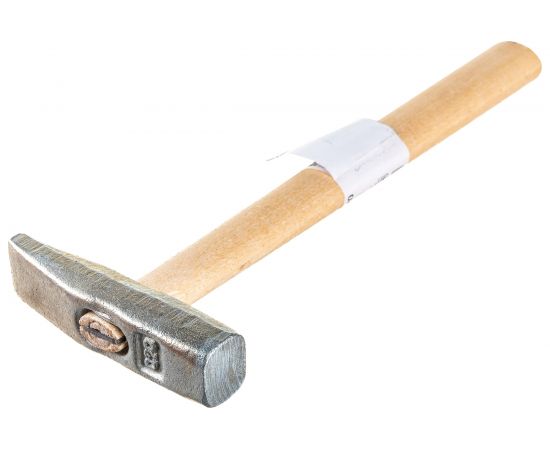 Слесарный молоток РемоКолор квадратный боек, деревянная рукоятка, 200г , 38-0-020 – изображение 2