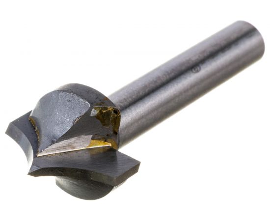 Фреза фасонная полукруглая радиусная (16 мм; хв-к 6 мм; R8 мм) NJZD616 DJTOL 751 – изображение 2