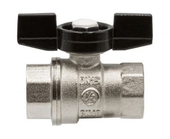 Шаровой кран VRT 1/2 вн/вн бабочка 528892 – изображение 2