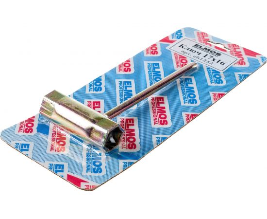 Свечной ключ ELMOS eh1252 17х16 с отверткой e70 330 – изображение 2