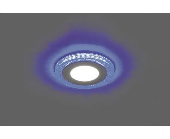 Встраиваемый светильник FERON светодиод 16W, 1280Lm, белый 4000К и синий, AL2330 29589 – изображение 2