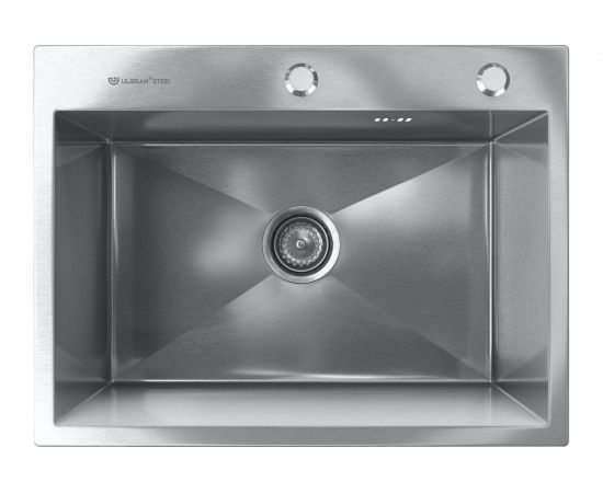Кухонная мойка ULGRAN из нержавеющей стали US600*450 Steel – изображение 2