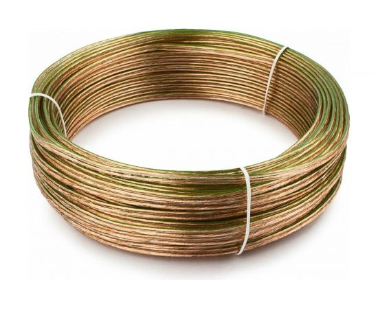 Прозрачный акустический кабель Cablexpert, 30 м, бухта CC-TC2x0,5-30M – изображение 2