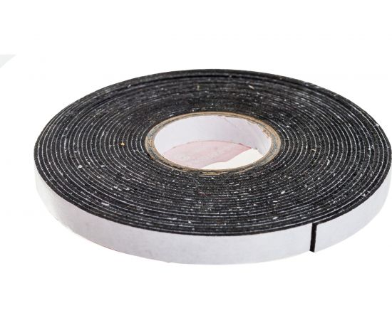 Двусторонняя клейкая лента Airline 8 мм х 5 м, вспененная основа, черная ADS-F-01 – изображение 3