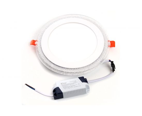 Встраиваемый светильник FERON светодиод 16W, 1280Lm, белый 4000К и синий, AL2330 29589 – изображение 3