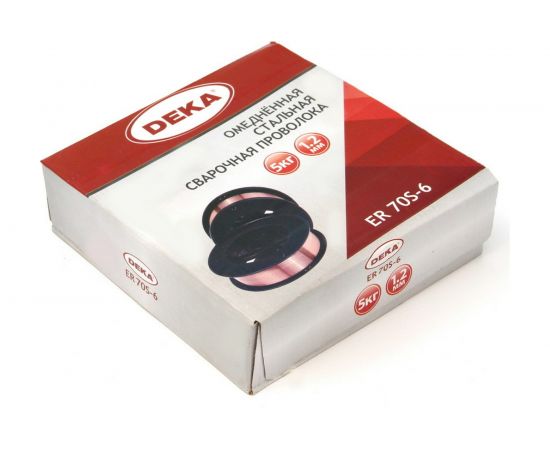 Омедненная проволока ER70S-6 1.2 мм, 5 кг Deka P-0512 – изображение 3