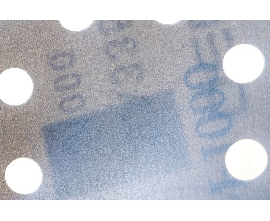 Круг шлифовальный на плёнке с липучкой PLATINUM (125 мм; 8 отверстий; Р1000) Deerfos 7930091771011 – изображение 3