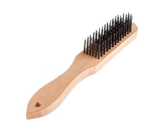 Проволочная щетка HOEGERT TECHNIK стальная проволока, 6x15 HT3B626 – изображение 3