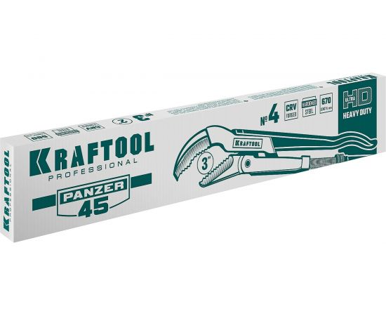 Трубный ключ Kraftool PANZER-45, №4, изогнутые губки 2735-30_z02 – изображение 4