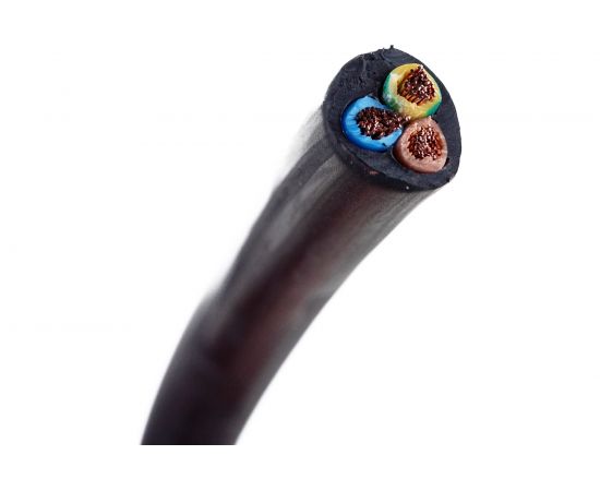 Гибкий круглый кабель ЭлПроКабель КГтп 3x2,5 ГОСТ 5 м 4630017899166 – изображение 4