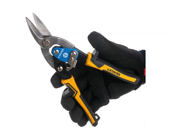 Левые ножницы по металлу STAYER Cobra 250 мм 23055-L_z01 – изображение 4