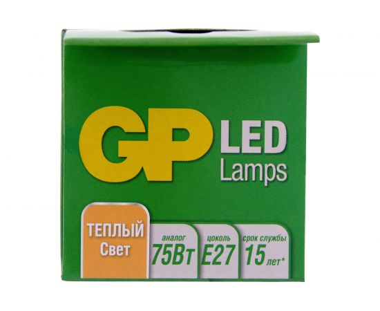 Светодиодная лампа GP в колбе груша LEDA60-11WE27-27K-2CRB1 – изображение 5