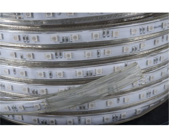 Светодиодная лента в трубке Uniel ULS-5050-60LED/m-16mm-IP67-220V-14,4W/m-50M-RGB 10803 – изображение 5