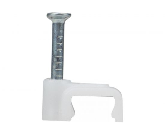 Крепежная квадратная плоская скоба EKF 4мм 50 шт. PROxima plcn-ss-4 