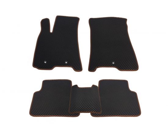 Коврики ООО Депавто для Mitsubishi Colt VI 2002-2012 компл. 5 шт. AEV1103000624 